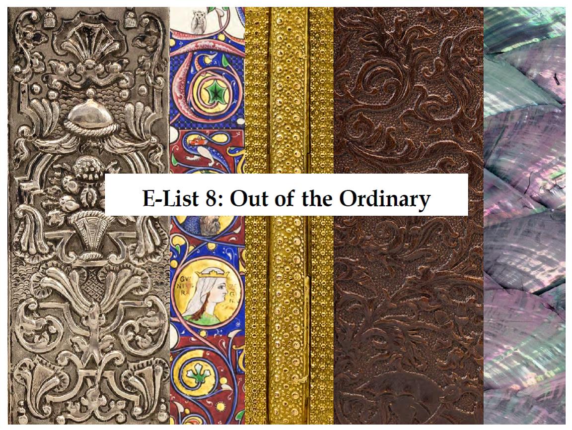 E-List 8: Out of the Ordinary