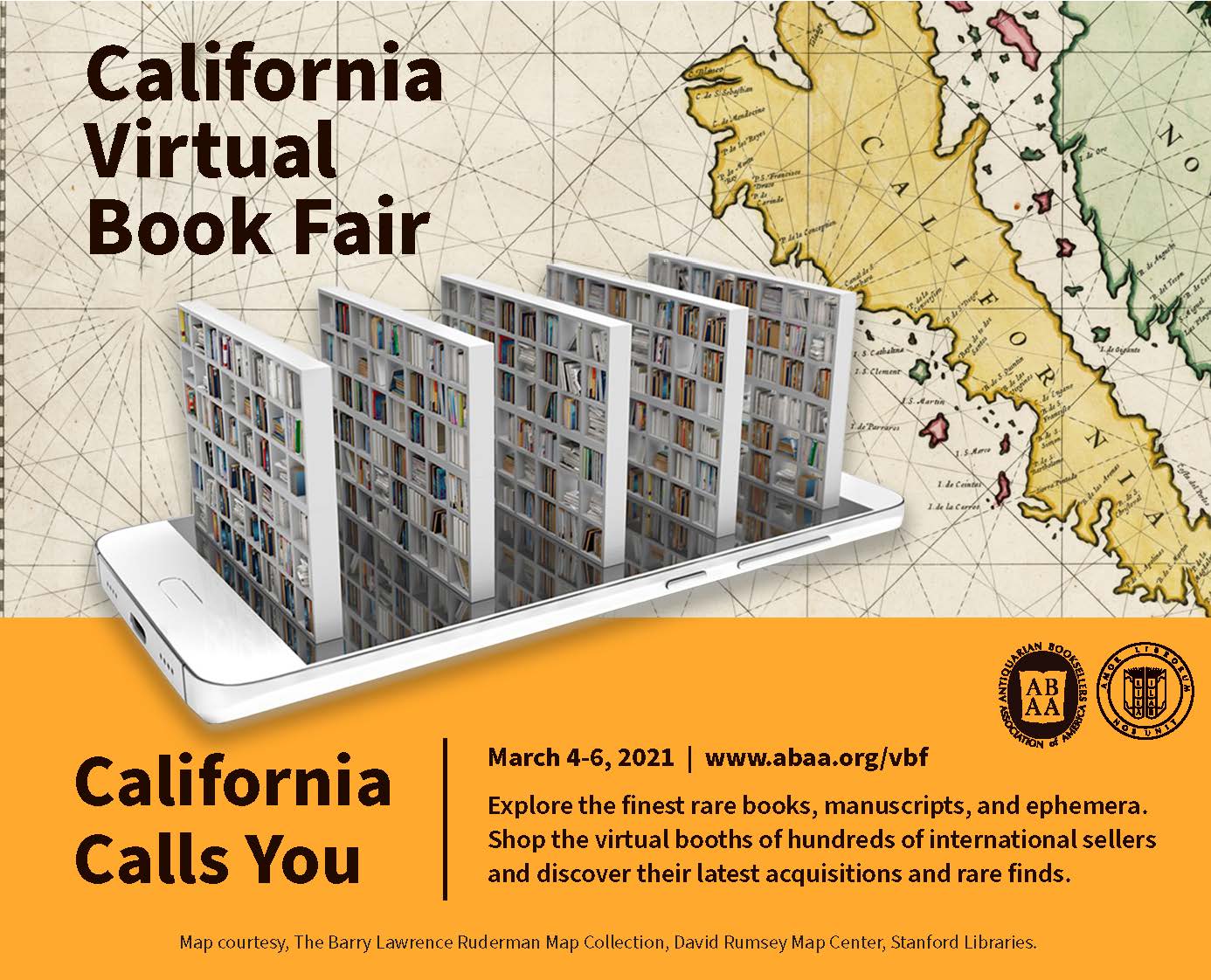 ABAA California Virtual Book Fair 2021