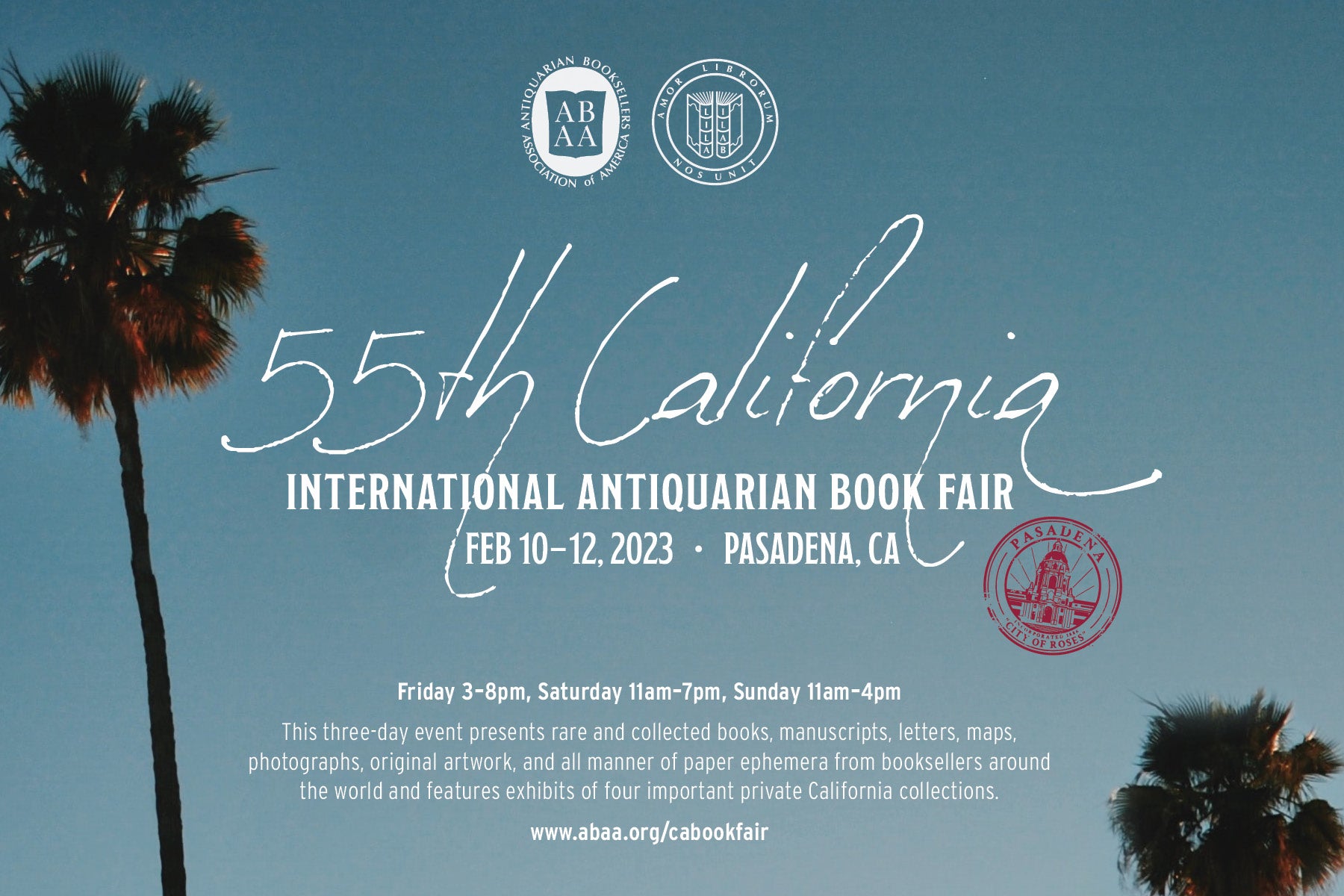 2023 California International Antiquarian Book Fair