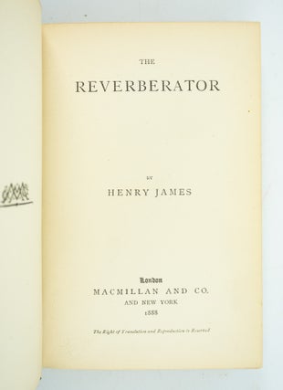 THE REVERBERATOR.