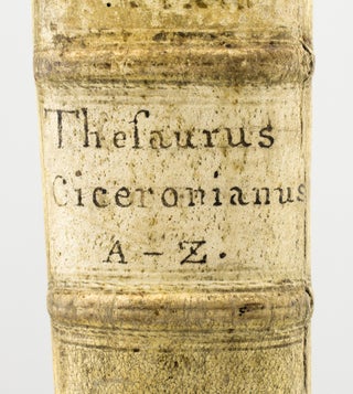 NIZOLIUS SIVE THESAURUS CICERONIANUS.