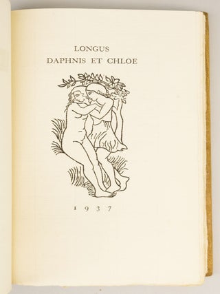 LES PASTORALES DE LONGUS OU DAPHNIS ET CHLOÉ.