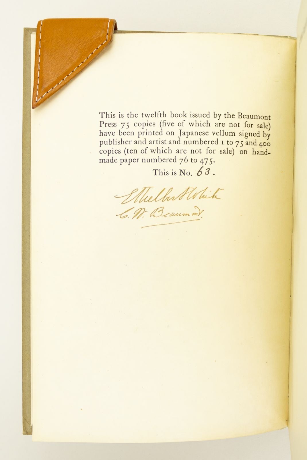 Pirages Beaumont Press . Wilde. After Reading. And After Berneval. 1921 22. on Phillip J. Pirages Fine Books and Manuscripts