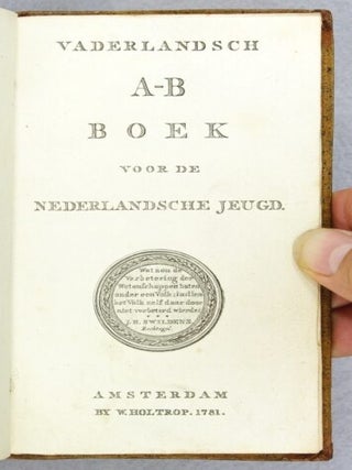 VADERLANDSCH A-B BOEK VOOR DE NEDERLANDSCHE JEUGD.