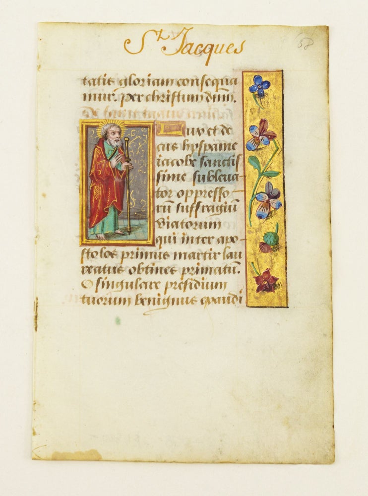 (ST12668bD) TEXT FROM THE SUFFRAGES. OFFERED INDIVIDUALLY INDIVIDUAL ILLUMINATED VELLUM...
