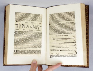 THE BOOK CONTAINING THE TREATISES OF HAWKING; HUNTING; COAT-ARMOUR; FISHING; AND BLASING OF ARMS. AS PRINTED AT WESTMINSTER BY WYNKYN DE WORDE . . . MCCCCLXXXXVI. [preceded by] HASLEWOOD, JOSEPH. LITERARY RESEARCHES INTO THE HISTORY OF THE BOOK OF SAINT ALBANS.