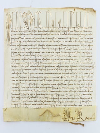 GRANTING A MARRIAGE DISPENSATION. PAPAL BULL ON VELLUM, POPE PAUL V.