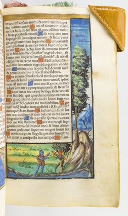 A PRINTED BOOK OF HOURS ON VELLUM, IN LATIN AND FRENCH. USE OF ROME.