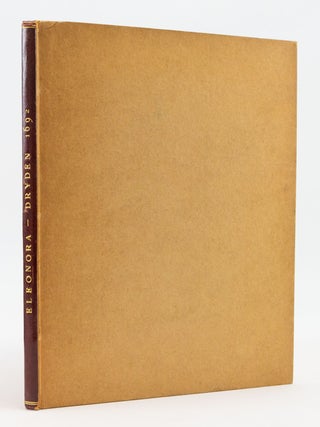 ELEONORA: A PANEGYRICAL POEM DEDICATED TO THE MEMORY OF THE LATE COUNTESS OF ABINGDON.
