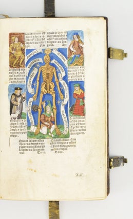 A PRINTED BOOK OF HOURS ON VELLUM, IN LATIN AND FRENCH. USE OF ROME.