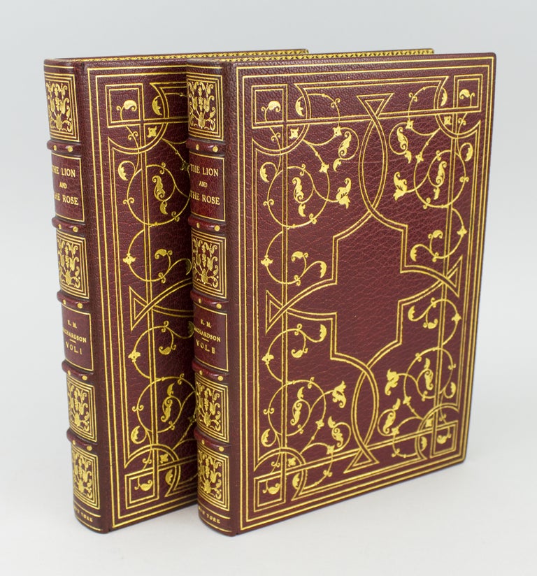 (ST13162) THE LION AND THE ROSE. (THE GREAT HOWARD STORY). BINDINGS - STIKEMAN, ETHEL M....