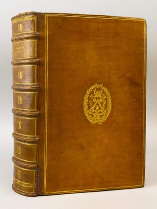 DEMOSTHENIS ET AESCHINIS PRINCIPUM GRAECIAE ORATORUM OPERA. DE THOU BINDINGS - 16TH CENTURY, DEMOSTHENES.