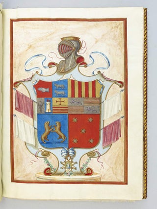A BEAUTIFULLY CALLIGRAPHED CARTA EXECUTORIA ON VELLUM.