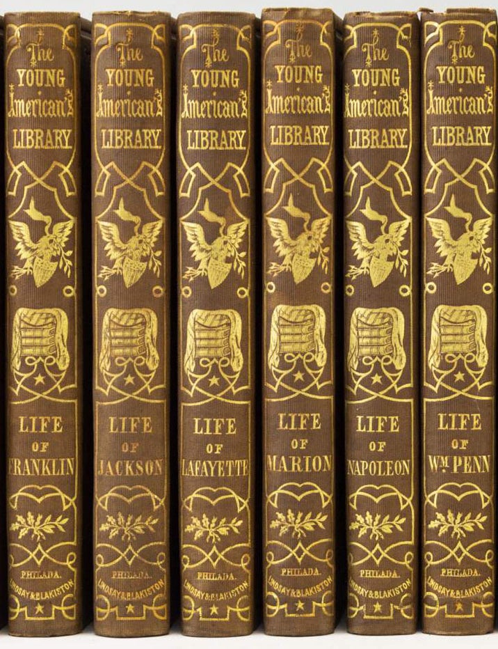 (ST14534) THE YOUNG AMERICAN'S LIBRARY. CHILDREN'S BOOKS - AMERICANA