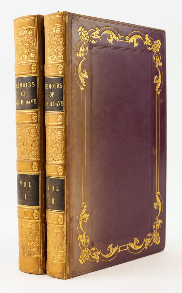 (ST14729t) MEMOIRS OF THE LIFE OF SIR HUMPHRY DAVY. HUMPHRY DAVY, JOHN DAVY