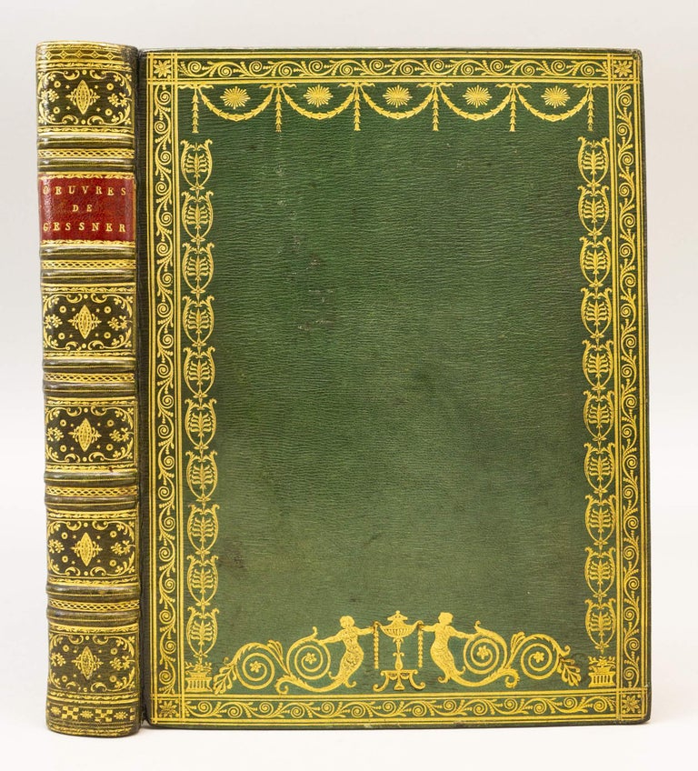 (ST14864) OEUVRES. BINDINGS - NEOCLASSICAL, SALOMON GESSNER