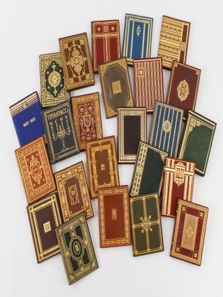  A COLLECTION OF 36 ATTRACTIVELY BOUND POCKET CALENDARS.