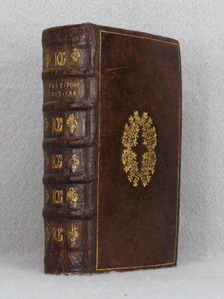 M. VERRII FLACCI QU&AElig; EXTANT. ET SEX. POMPEI FESTI DE VERBORUM SIGNIFICATIONE. SCHOLAR'S BOOK BINDINGS - 16TH CENTURY, VERRIUS FLACCUS.