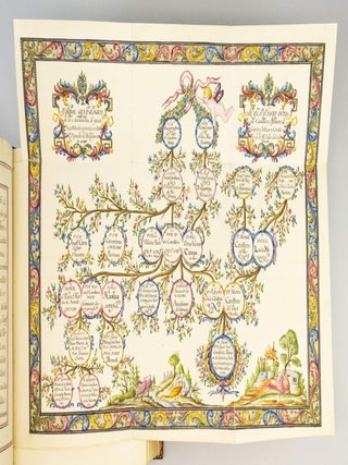 HANDSOME CARTA EXECUTORIA ON PAPER AN IMMENSE, BINDINGS.