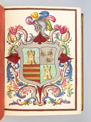 AN IMMENSE, HANDSOME CARTA EXECUTORIA ON PAPER. (BINDINGS - MORENO).