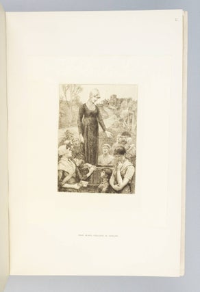 THE GEORGE ELIOT PORTFOLIO, BEING A SERIES OF SIXTY JAPANESE PAPER PROOFS FROM ORIGINAL ETCHINGS AND PHOTO-ETCHINGS ILLUSTRATING GEORGE ELIOT'S WORKS.