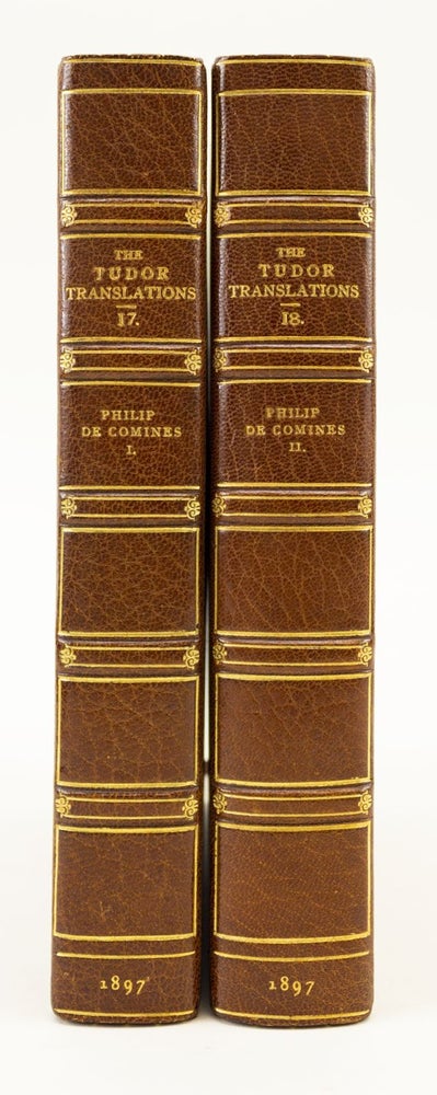 (ST15557-17) THE HISTORY OF COMINES. TUDOR TRANSLATIONS, PHILIPPE DE COMINES.