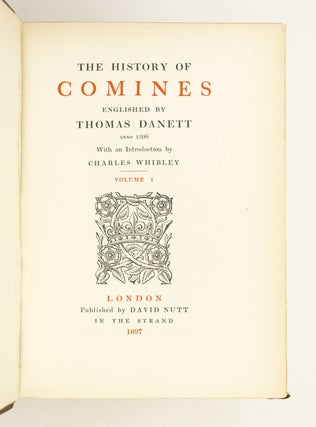 THE HISTORY OF COMINES.
