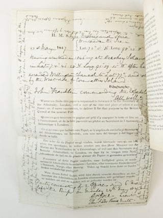 THE VOYAGE OF THE FOX IN THE ARCTIC SEAS: A NARRATIVE OF THE DISCOVERY OF THE FATE OF SIR JOHN FRANKLIN AND HIS COMPANIONS.
