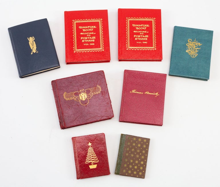 (ST15816-74) MISCELLANEOUS WORKS. MINIATURE BOOKS - BLACK CAT PRESS, A COLLECTION OF...