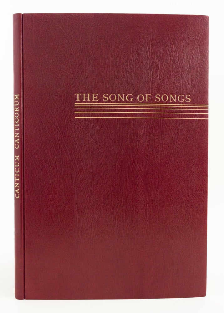(ST15876) CANTICUM CANTICORUM. THE SONG OF SONGS. GERHART KRAAZ, . BIBLE IN ENGLISH,...