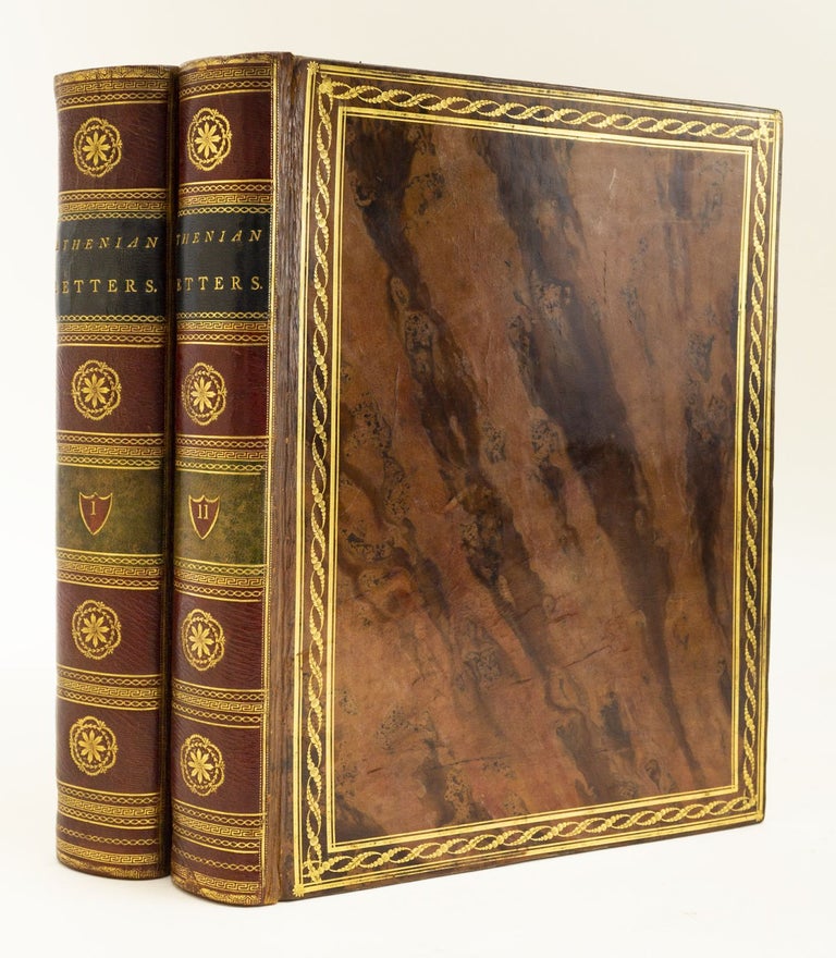 (ST15948) ATHENIAN LETTERS: OR, THE EPISTOLARY CORRESPONDENCE OF AN AGENT OF THE KING OF PERSIA, RESIDING AT ATHENS DURING THE PELOPONNESIAN WAR. BINDINGS - FRÖDING OF AMSTERDAM, PHILIP YORKE, CHARLES YORKE, EARL OF HARDWICKE.
