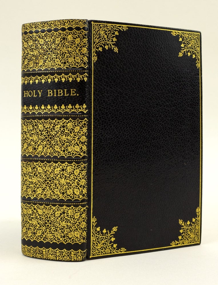 (ST16098a) THE HOLY BIBLE, CONTAINING THE OLD AND NEW TESTAMENTS. BIBLE IN ENGLISH, BINDINGS - VICTORIAN.