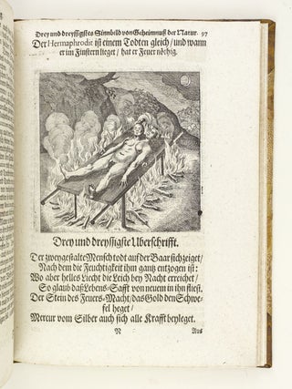 CHYMISCHES CABINET DERER GOSSEN GEHEIMNUSSEN DER NATUR DURCH WOHL ERSONNENE SINNREICHE KUPFFERSTICHE UND EMBLEMATA.