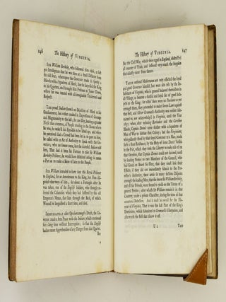 THE HISTORY OF THE BRITISH PLANTATIONS IN AMERICA. . . . CONTAINING THE HISTORY OF VIRGINIA; WITH REMARKS ON THE TRADE AND COMMERCE OF THAT COLONY.