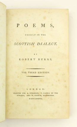 POEMS, CHIEFLY IN THE SCOTTISH DIALECT.