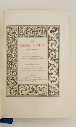 THE IMITATION OF CHRIST: FOUR BOOKS.