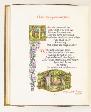 SELECTED SONGS FROM THE PLAYS OF WILLIAM SHAKESPEARE.
