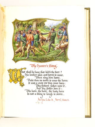 SELECTED SONGS FROM THE PLAYS OF WILLIAM SHAKESPEARE.