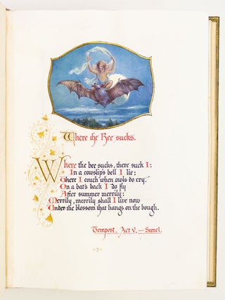 SELECTED SONGS FROM THE PLAYS OF WILLIAM SHAKESPEARE.