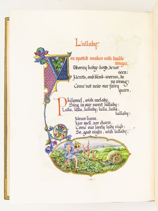 SELECTED SONGS FROM THE PLAYS OF WILLIAM SHAKESPEARE.