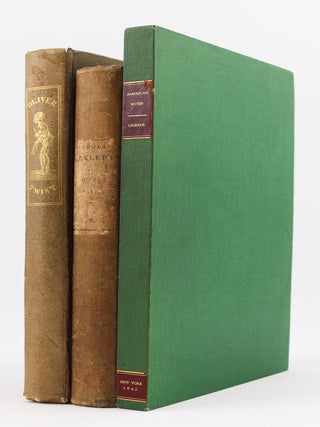 OLIVER TWIST, THE LIFE AND ADVENTURES OF NICHOLAS NICKLEBY, [and] AMERICAN NOTES FOR GENERAL. CHARLES. FIRST OR EARLY AMERICAN PRINTINGS OF DICKENS.