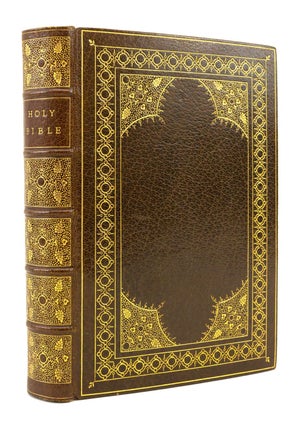 THE HOLY BIBLE CONTAINING THE OLD AND NEW TESTAMENTS. BINDINGS - STOAKLEY, BIBLE IN ENGLISH.