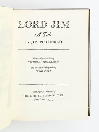 LORD JIM, A TALE.