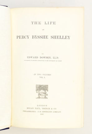 THE LIFE OF PERCY BYSSHE SHELLEY.