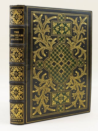 THE TRAVELLER. A POEM. BINDINGS - DONNELLEY, OLIVER GOLDSMITH.