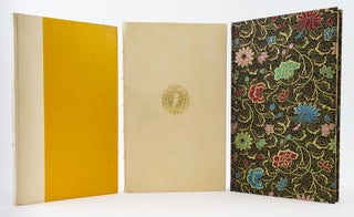 THREE FINELY BOUND WORKS FROM THE GOLDEN COCKEREL PRESS, OFFERED AS A SINGLE ITEM.