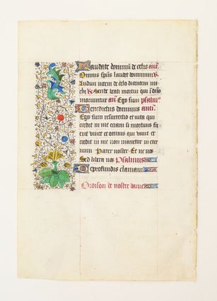 FROM A LARGE BOOK OF HOURS IN LATIN AND FRENCH.