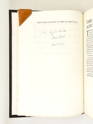 THE PLAYERS' SHAKESPEARE . . . NEWLY PRINTED FROM THE FIRST FOLIO OF 1623.