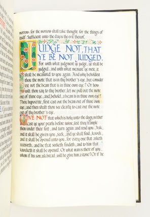 TEXT FROM THE SERMON ON THE MOUNT (MATTHEW 5-7).