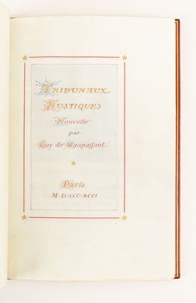 TRIBUNAUX RUSTIQUES.